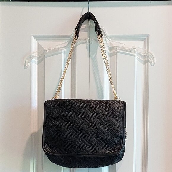 Lucky Bees Black Shoulder Purse - Picture 3 of 16